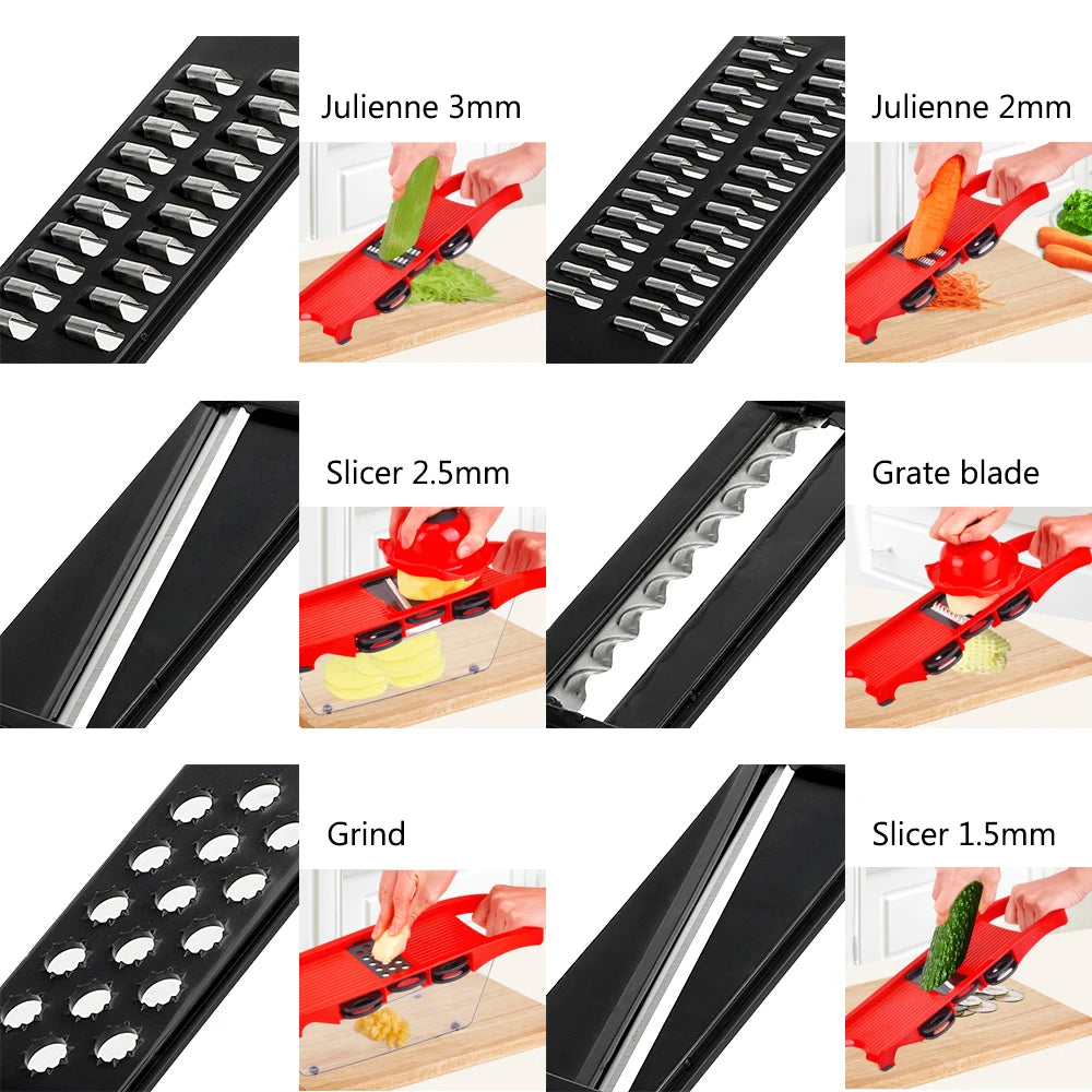 Adjustable Mandolin Vegetable Slicer