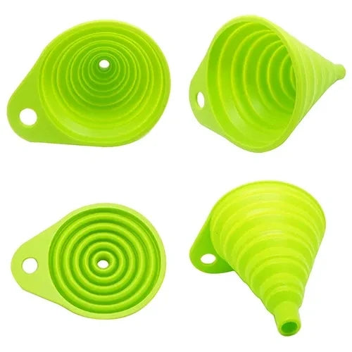 Collapsible Silicone Funnel