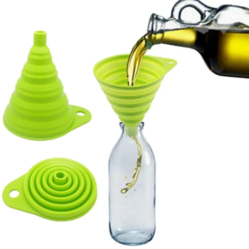 Collapsible Silicone Funnel